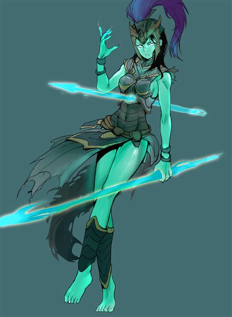 Kalista League Of Legends Drawn By Scofa Danbooru