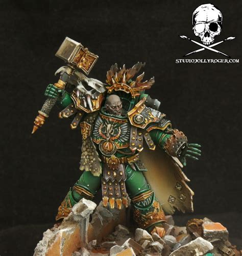 Laurent's Vulkan Primarch of the Salamanders - Jolly Roger Studio ...