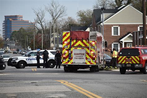 2 Vehicle Crash In Hampton Sends 3 To Local Hospital