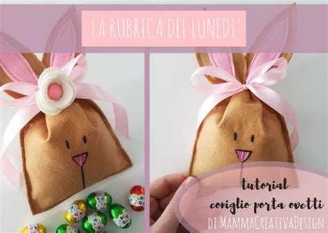 Tutorial Coniglio Porta Ovetti Idea Regalo Per La Pasqua Panini