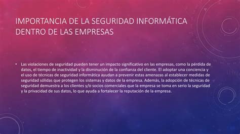 Infraestructura De Seguridad Informáticapptx