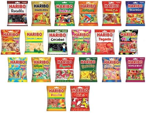 Itdstore Haribo Caramelle Assorted Gums In G Bags Envelopes