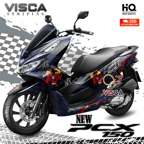 Stiker Striping Pcx Full Body Variasi Hayabusa Lazada Indonesia