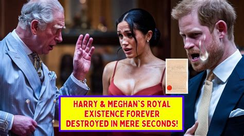 The End Furious King Charles Last Verdict Harry Meghan Blacklist