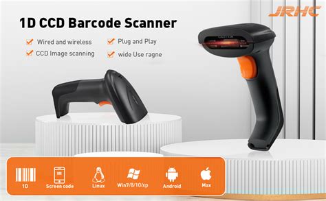 Amazon Jrhc Handheld Barcode Scanner Rechargeable D Wireless