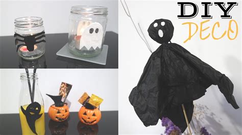 Diy Decoraci N F Cil Para Halloween Youtube