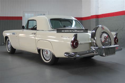 1956 Ford Thunderbird Both Hard And Soft Tops Continental Kit