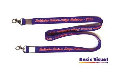 Multicolor Digital Printed Satin Lanyards At Rs In Mumbai Id