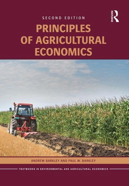 Principles Of Agricultural Economics EBook PDF Von Andrew Barkley