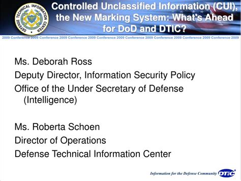 Ppt Controlled Unclassified Information Cui The New