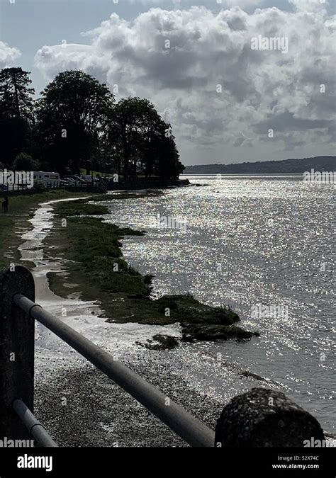 Arnside Tidal Bore Stock Photo Alamy