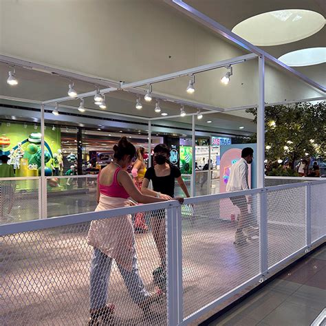 New Pop Up Indoor Skating Rink At SM North Edsa