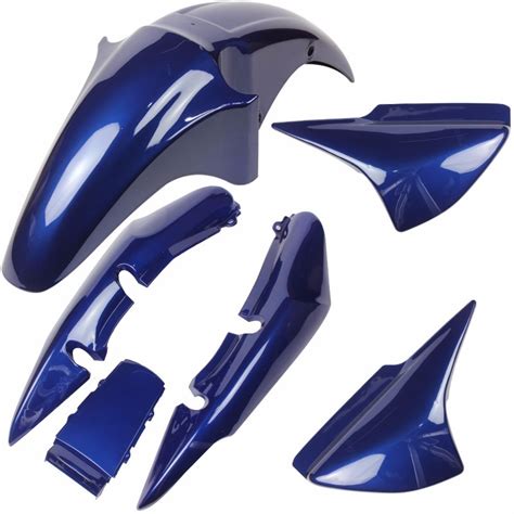 Kit Plastico Carenagem Farol Cg 150 Titan 2005 2006 Azul R 259