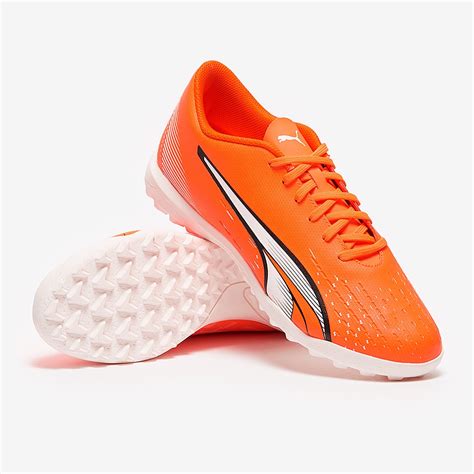 Puma Ultra Play Tt Puma Ultra Orange Puma White Blue Glimmer Mens