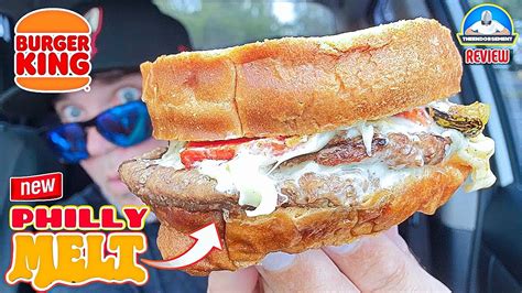 Burger King® Philly Melt Review 🍔🫠 Melts Are Back Theendorsement