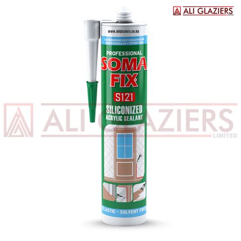 Somafix Siliconized Acrylic Sealant S121 310ml In Nairobi Kenya