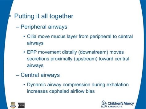 Assisted Airway Clearance In Pediatric Respiratory Disease Ppt