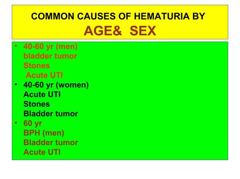 Hematuria Ppt