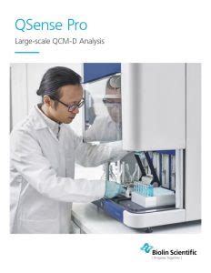 Qsense Pro Large Scale Qcm D Analysis Nanoscience Instruments