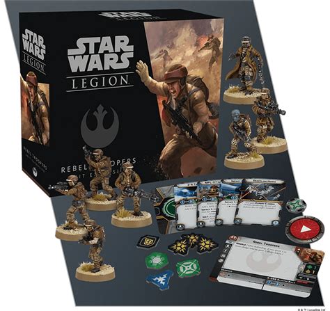 Star Wars Legion Rebel Troopers Unit Expansion