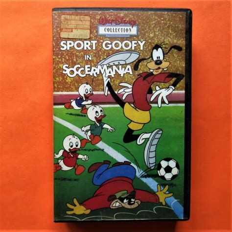 Movies Sport Goofy In Soccermania Walt Disney Vhs Tape For