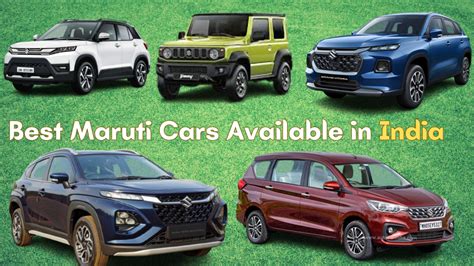 Best Maruti Cars Available in India – TechDemis