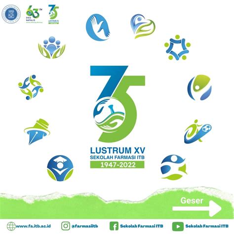 rangkaian kegiatan lustrum xv pendidikan farmasi itb sekolah farmasi itb