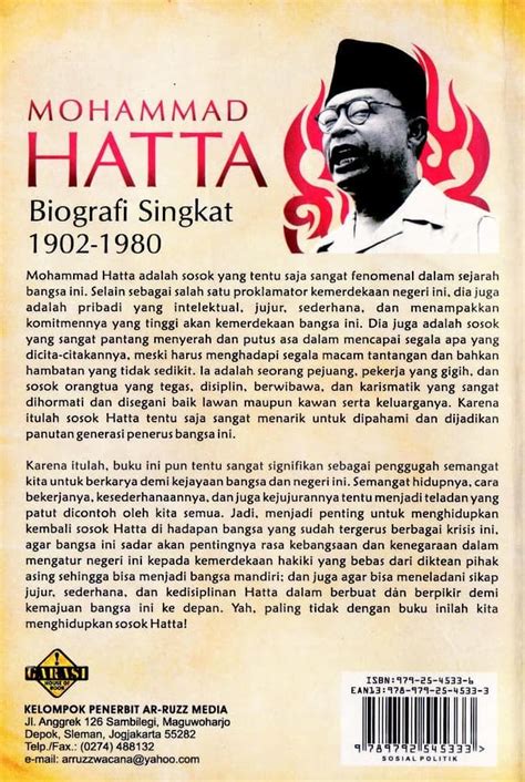 Biografi Singkat Mohammad Hatta