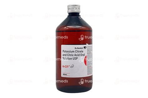 K Cit 334 1100 MG Syrup 450 ML Order K Cit 334 1100 MG Syrup 450 ML