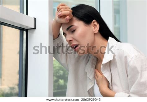 Heart Palpitations Anxiety Over Royalty Free Licensable Stock