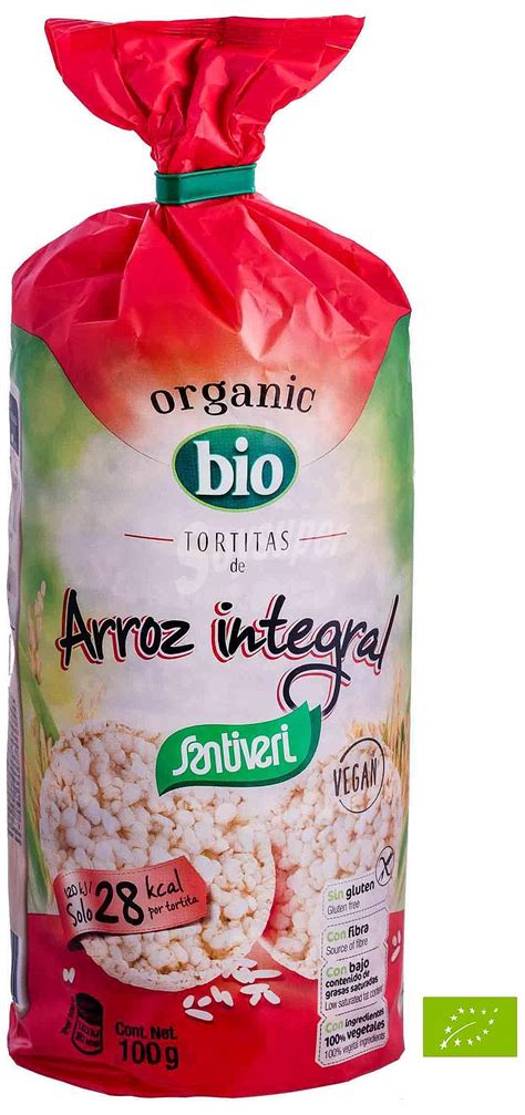 Santiveri Organic Bio Tortitas De Arroz Integral Ecol Gicas Sin Gluten