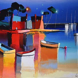 Honfleur Eric Le Pape Les Oeuvres Abstract Artwork