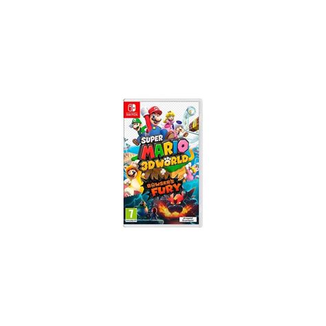 JUEGO NINTENDO SWITCH SUPER MARIO 3D WORLD BROWSER S FURY