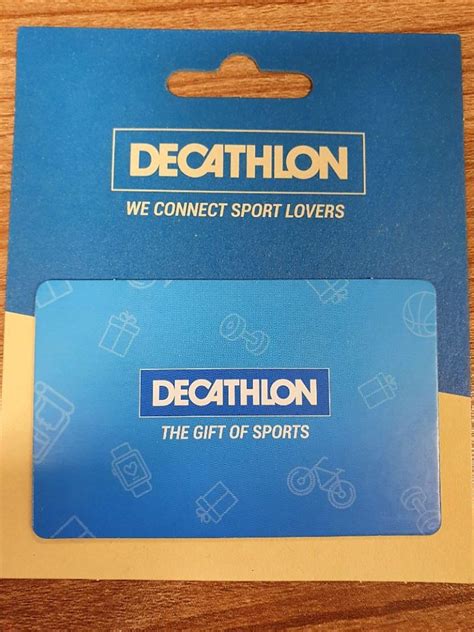 Decathlon Gift Card Tickets Vouchers Vouchers On Carousell