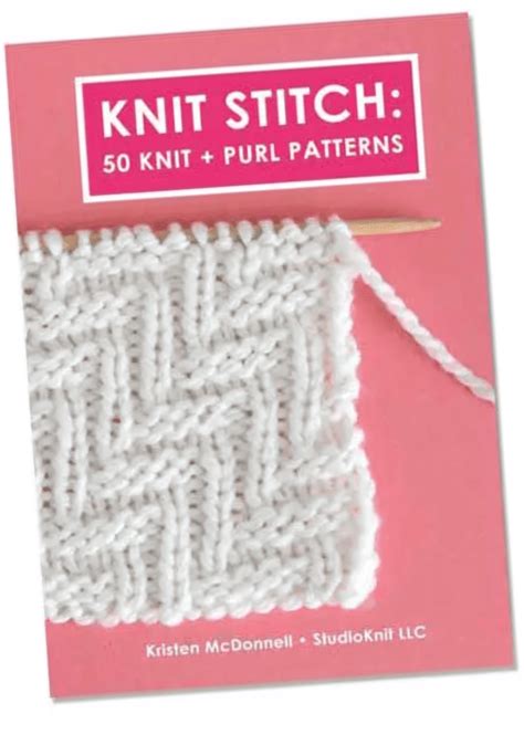 Knit Stitch Patterns For Beginning Knitters Studio Knit