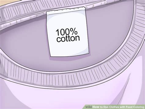 Easy Ways To Dye Clothes With Food Coloring Wikihow