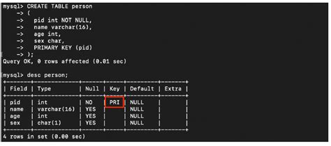 Sql Primary Key Foreign Key