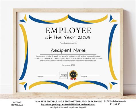 Best Employee Award Certificate Templates Rebeccachulew