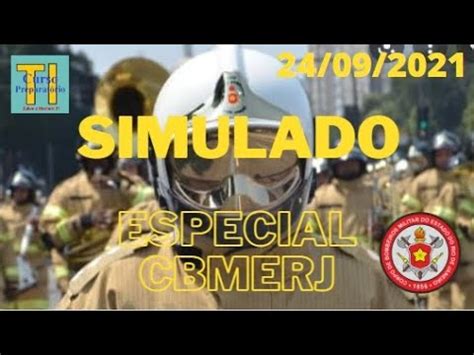 Simulado Especial Soldado Cbmerj Tempor Rio E Oficial De Nutri O