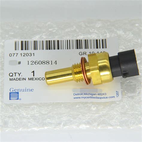 New 12608814 Coolant Temp Sensor Water Temperature Sender For Chevrolet Buick Ebay