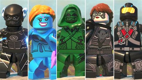 All Dc Super Villains Tv Series Characters Dlc In Lego Dc Super