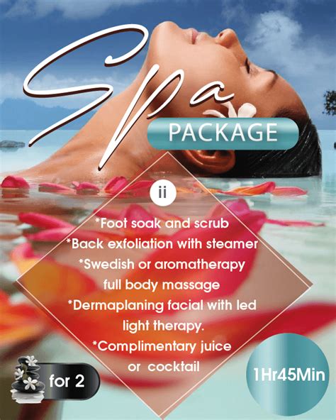 Spa Package 2 Treat Day Spa