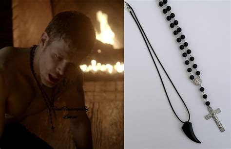 The Originals Jewelry Klaus Mikaelson Necklace The Vampire Etsy