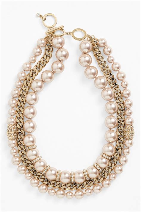 Givenchy Givenchy Multistrand Necklace Nordstrom Rack Jewelry