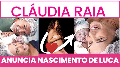 Cl Udia Raia Anuncia Nascimento De Luca Nasce Filho De Cl Udia Raia