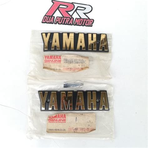 Jual Emblem Logo Timbul Tangki Tengki Tanki Bensin Yamaha Original Ori