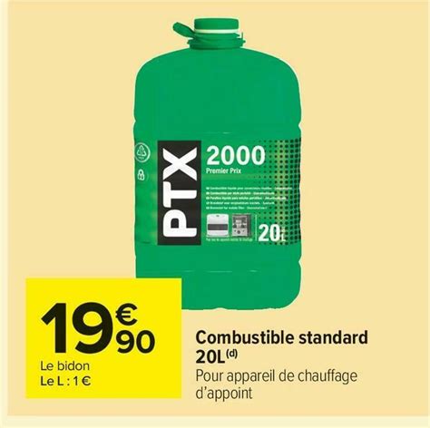 Promo Ptx Combustible Standard L Chez Carrefour Market