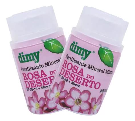 X Fertilizante L Q Concentrado Rosa Do Deserto Ml Dimy