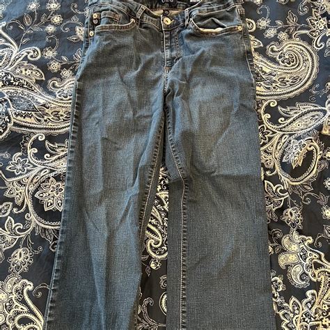 Chaps Mid Rise Crop Kick Jeans Size 1030 Depop