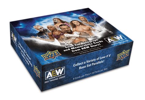 2022 Upper Deck AEW All Elite Wrestling Hobby Box CloutsnChara